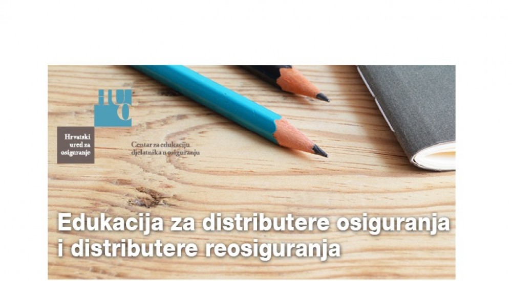 Webinar: Edukacija za distributere osiguranja i distributere reosiguranja - neživotna osiguranja